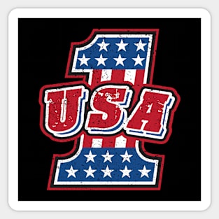 USA Number 1 Sticker